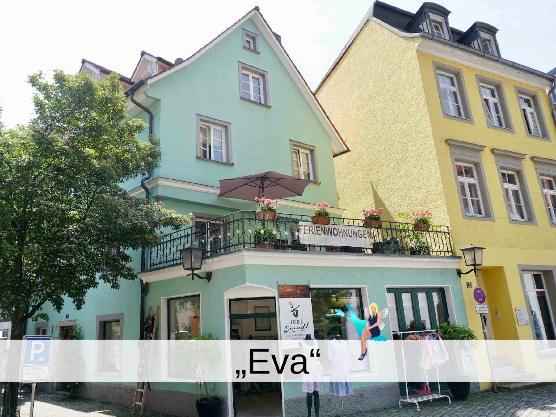 לינדאו Multi-Fewo Haus Paradiesplatz Ferienapartment Eva מראה חיצוני תמונה